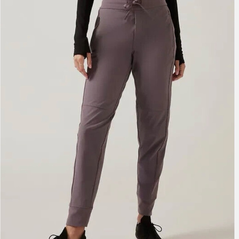 Women's Gray High-Waisted Pants
